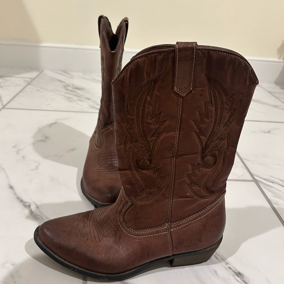 WOMEN'S COCONUTS BY MATISSE GAUCHO COWBOY BOOTS SIZE 6 - Picture 3 of 4